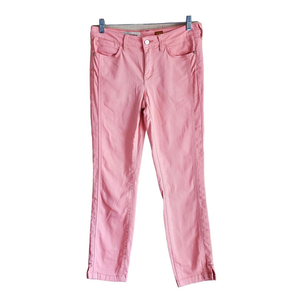 ANTHROPOLOGIE Pilcro Size 27 Jeans Fit Stet Ankle Coral Straight Leg